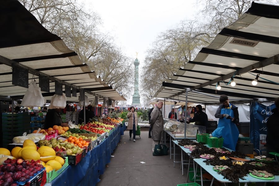 בואו לגלות את השווקים הנפלאים של פריז