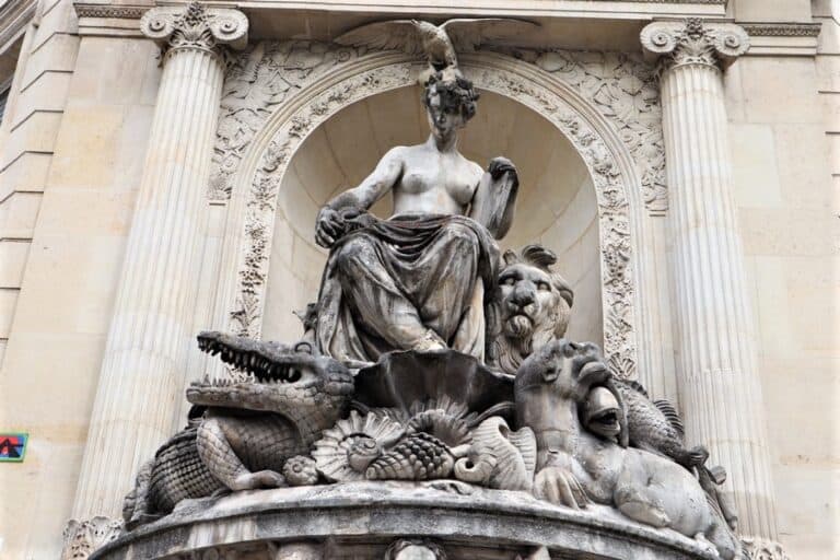 מזרקת ג'ורג' קובייה פריז צילום: ניר יבלונקה
