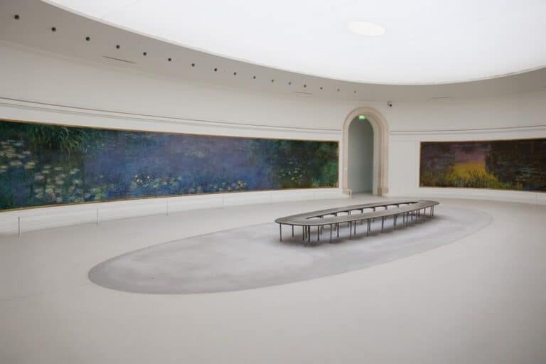 Musée_de_L'Orangerie חבצלות המים מאת קלוד מונה צילום: Brady Brenot