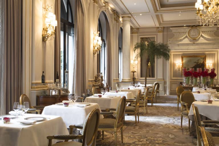 מישלן בפריז- מסעדת Le cinq במלון ארבע העונות