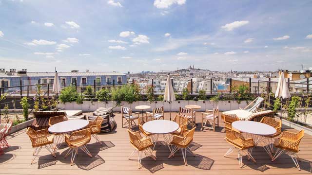 khayma-bar בפריז על הגג עם נוף מושלם
