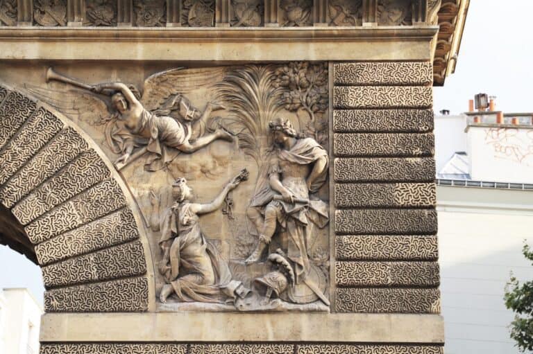 שער סן מרטין כניעתה של בסנסון צילום: ניר יבלונקה