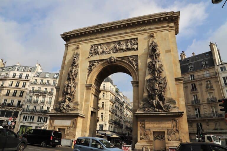 שער סן דני פריז צרפת צילום: ניר יבלונקה