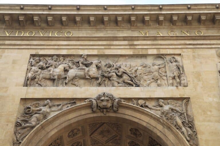 שערי הכניסה, שערי הכניסה האחרונים לפריז: כך הונצח לואי ה-14