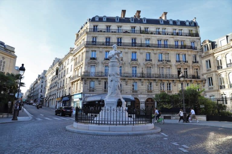 כיכר סן ז'ורז' ברובע התשיעי של פריז צילום: ניר יבלונקה