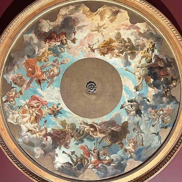 התקרה המקורית של לנבו באופרה פריז 1871