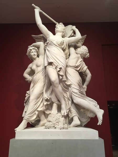 פסל הריקוד של שארל גומרי שהושלם לאחר מותו